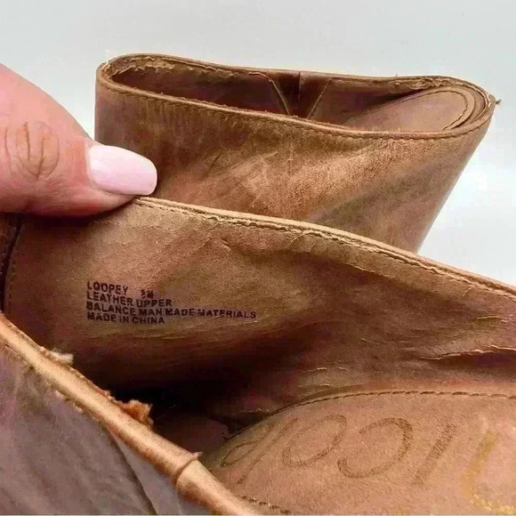 Nicole-  Women’s Loopey Sandals Tan Leather 
Sz 8 - Picture 5 of 10